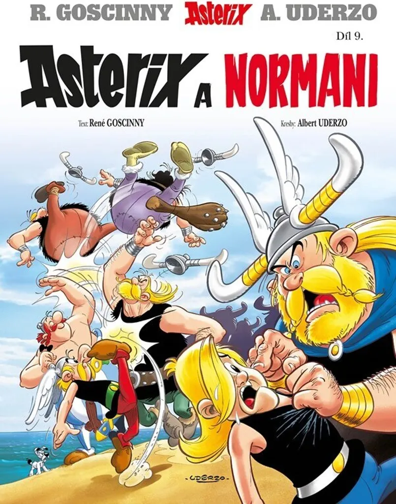 Astérix et les Normands par René Goscinny - Édition cartonnée couleur