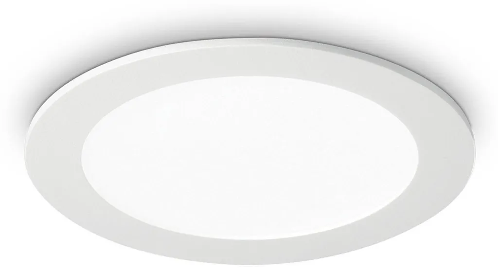 Plafonnier encastrable Groove LED pour cuisine et salon - Finition blanc