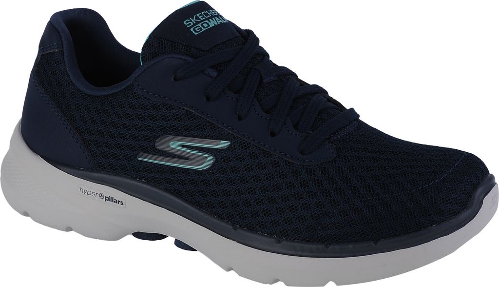 Skechers Go Walk 6 - Iconic Vision 124514-NVTQ, Sneaker, Damen, Dunkelblau