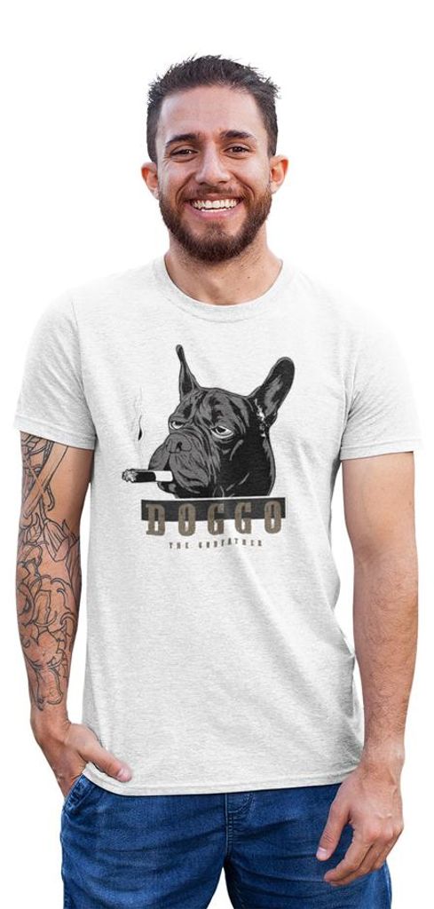 D&B Uni Polo ST00177 Doggo Weiß-Größe 4XL