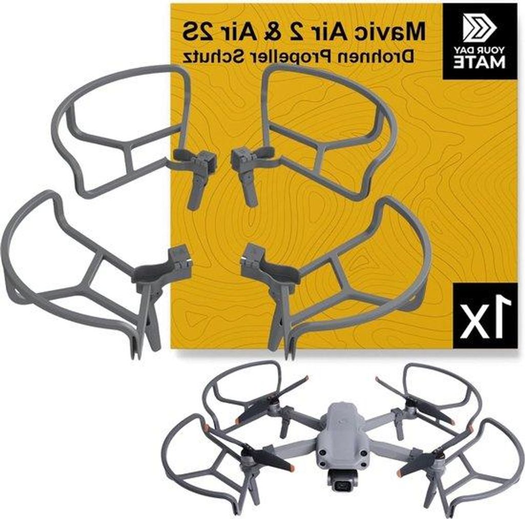 Propellergeschütz mit Landeleg für DJI MAVIC AIR 2S - Propeller- und Gimbal-Schutz - sichere Landung - Propellerhalter