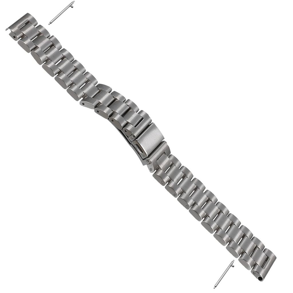 MUXUMAO Edelstahl Armband 22 Mm - Universales Uhrenband Verstellbar