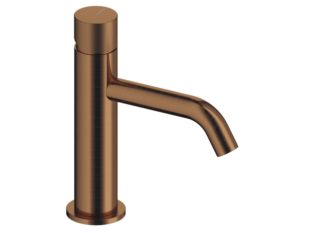 SANYCCES LOOP K ColdOpen Einhand-Waschtischbatterie 17,3 cm, rosegold gebürstet
