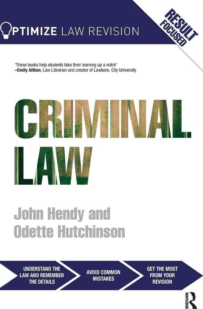 Optimize Criminal Law