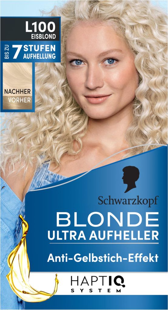 Schwarzkopf, Osvětlení pro Blondýnky, L100 - Platina, 1ks Obrázek produktu 