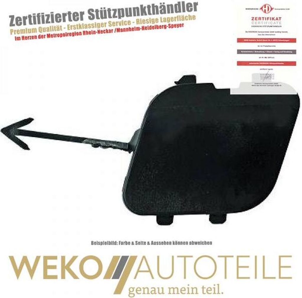 Klappe Abschlepphaken hinten DIEDERICHS 1807666 für OPEL