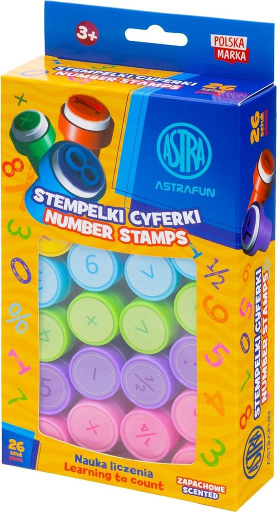 Deko-Stempel AstraFUN Mathematik, 26 Stck, duftend, 334025012