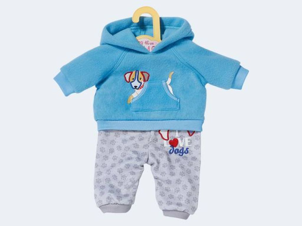 Dolly Moda Sport-Outfit Blau 39-46cm Produktbild 