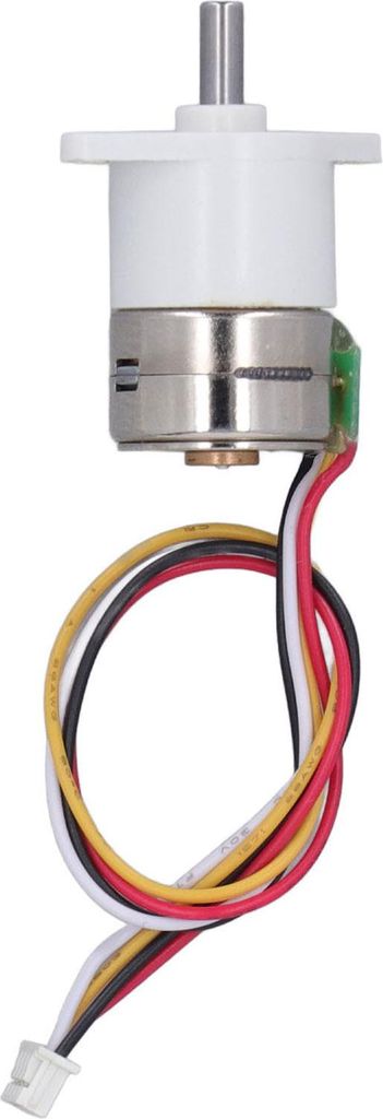Mikroschrittmotor, bürstenlos, hohes Drehmoment, langsam laufendes elektrisches Getriebe, 12 V Gleichstrom, 2-phasig, 4-adrig, Metallgetriebe