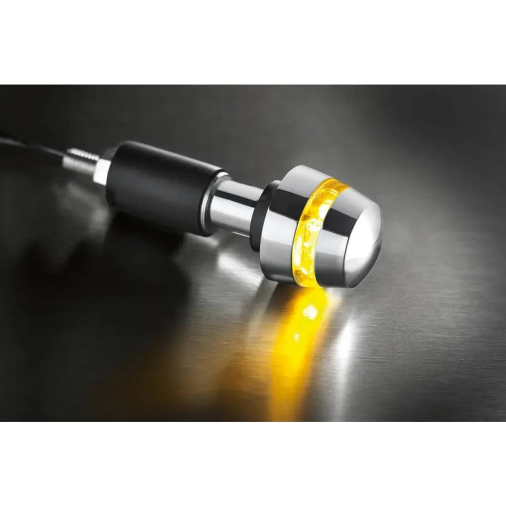 Kellermann BL2000 Cromo Scuro - Frecce LED Manubrio Moto Omologate - 2
