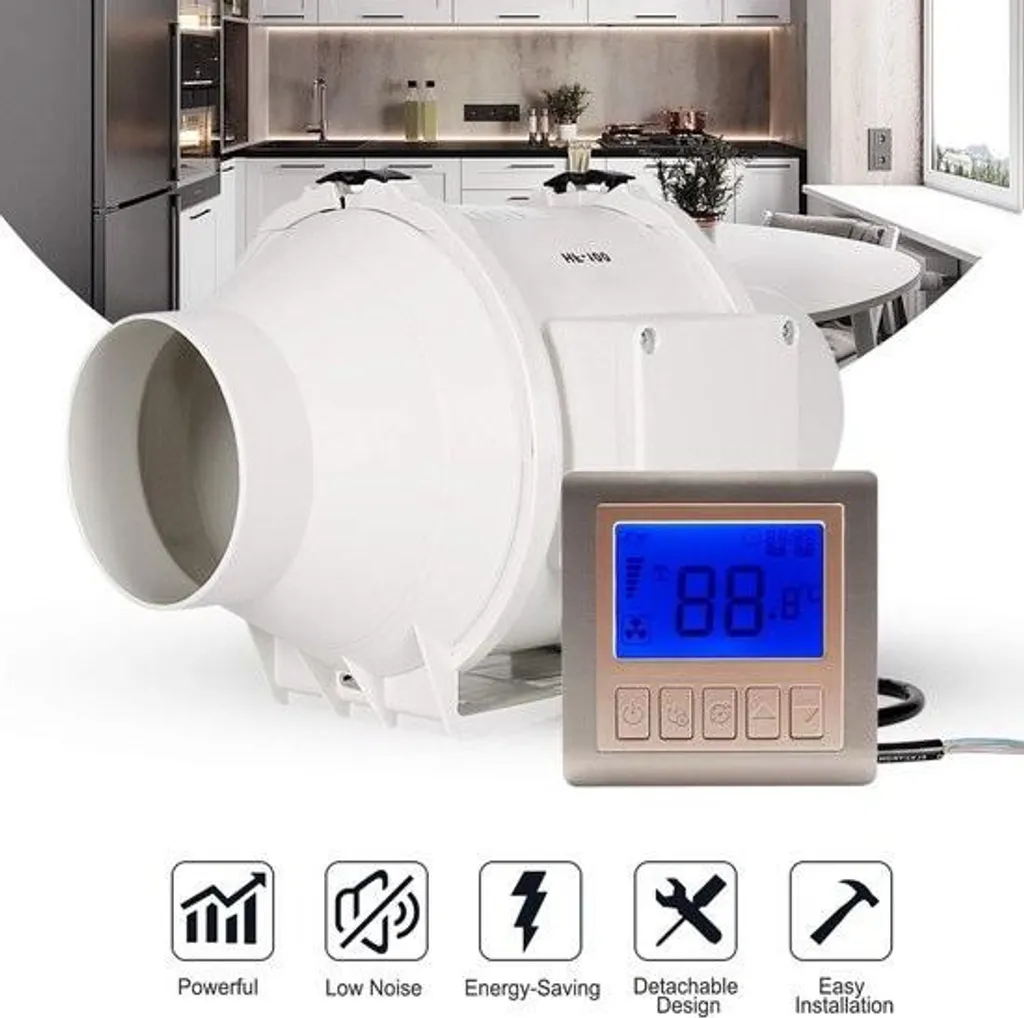Solution anti-humidité : ventilateur 150 mm 530 m³/h avec Smart Switch