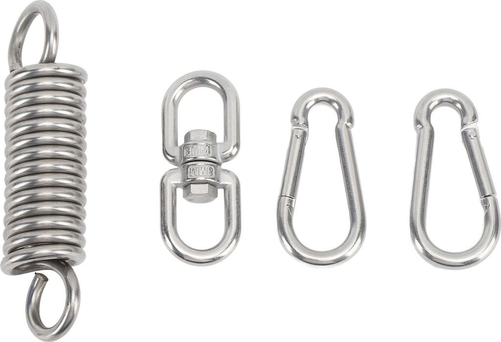 Heavy Bag Spring 304 Edelstahl 200 kg 360 Grad Rotation Professional Stanze für Home Camping Swing Stuhl