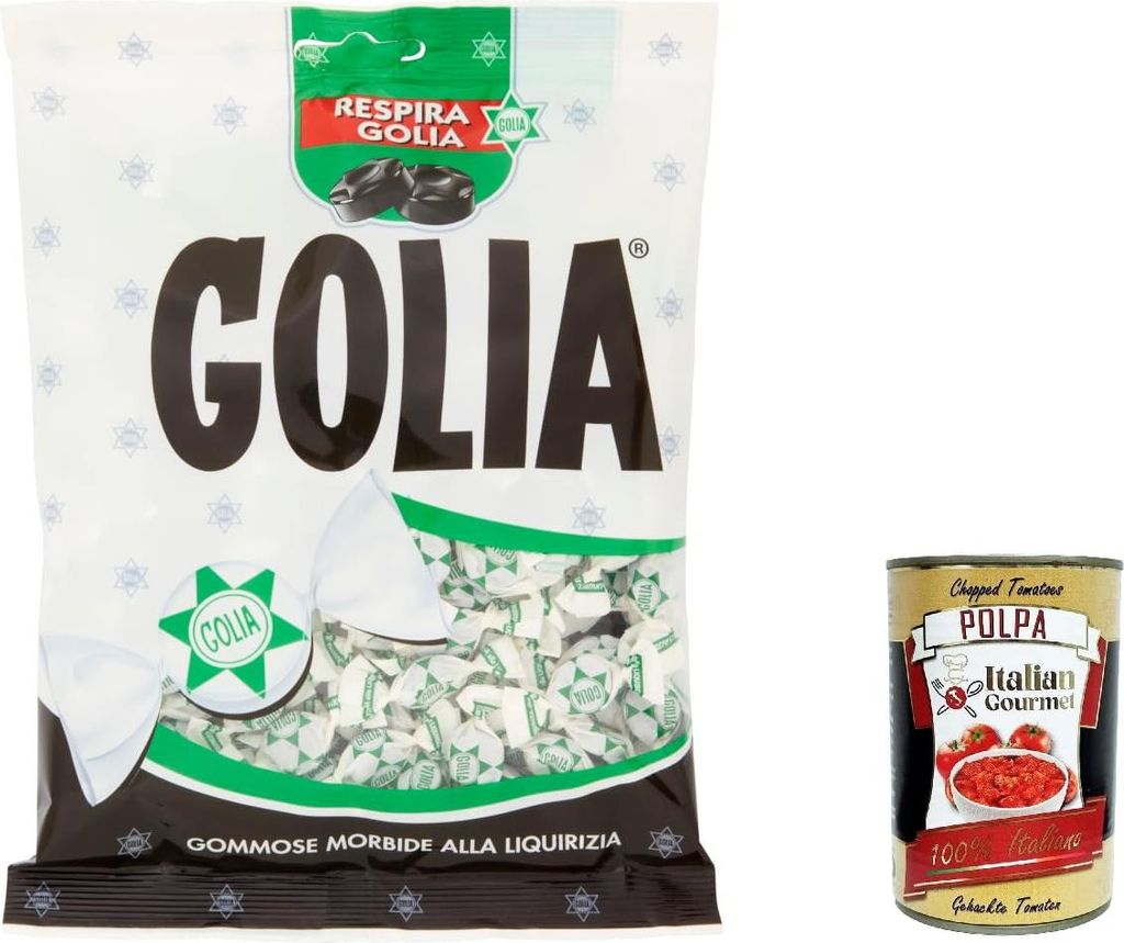 12x Golia Farfallina Gummibonbons, Lakritzgeschmack, Produktbild 