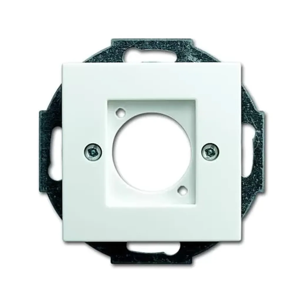Enjoliveur de prise XLR blanc alpin 2553 pour boîte de dérivation