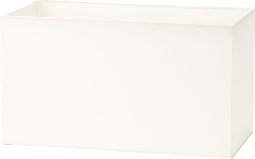 Paralume rettangolare, crema, 32x16x18cm Immagine del prodotto 