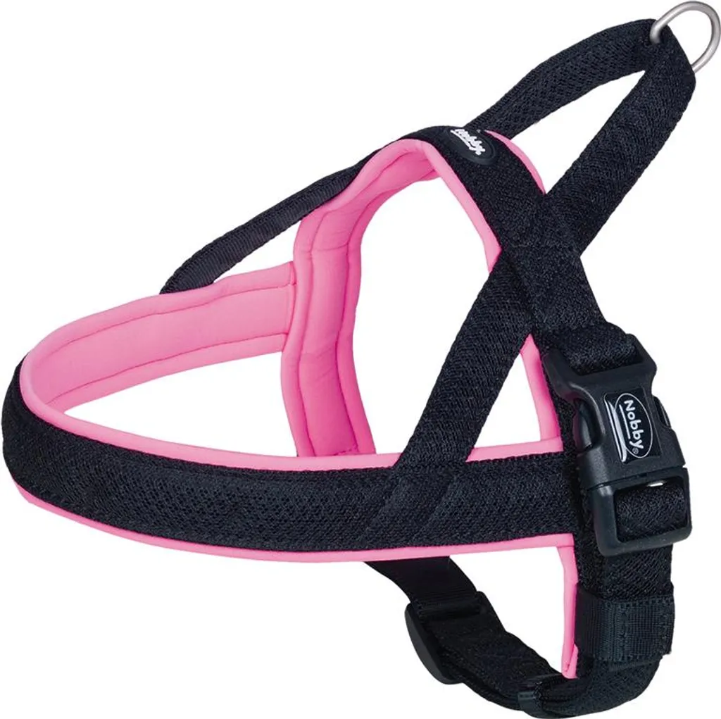 Imbracatura Norvegese Nobby Mesh Preno L Rosa 38-50cm | Resistente