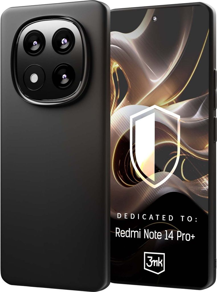 3mk Schutzhülle Matt Case Cover für Redmi Note 14 Pro+ Backcover