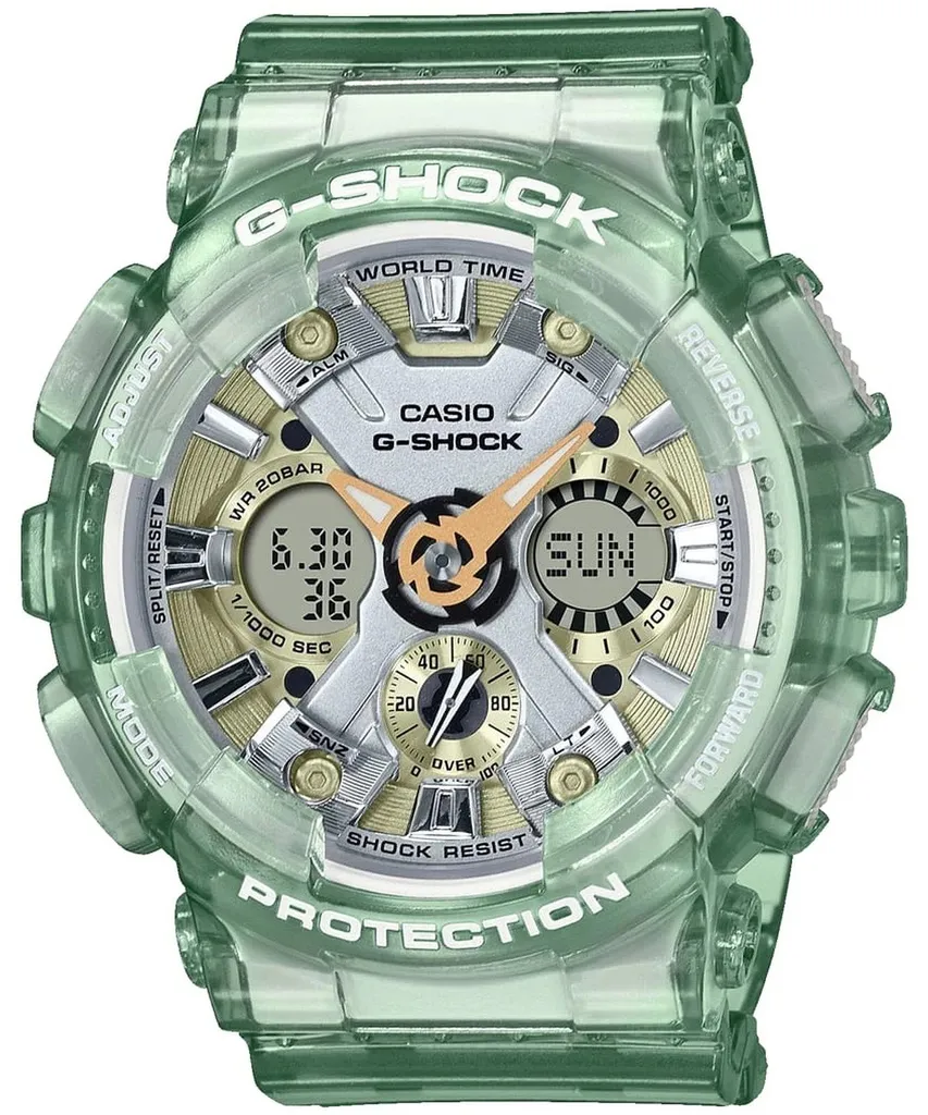 Casio G-SHOCK GMA-S120GS-3AER - Montre Analogique Digitale Vert Sauge