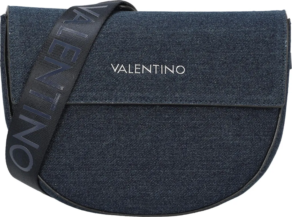 Valentino Bigs Denim 24.5cm : Petit Sac Bandoulière Jean Pratique