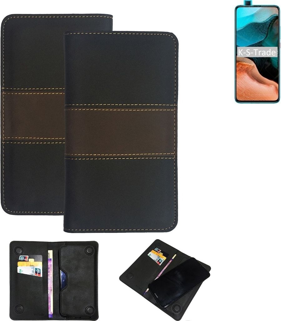 K-S-Trade Hülle Handyhülle kompatibel mit Xiaomi Redmi K30 Pro Zoom Schutzhülle Walletcase Bookstyle Tasche Schutz Case Handytasche Wallet Cover