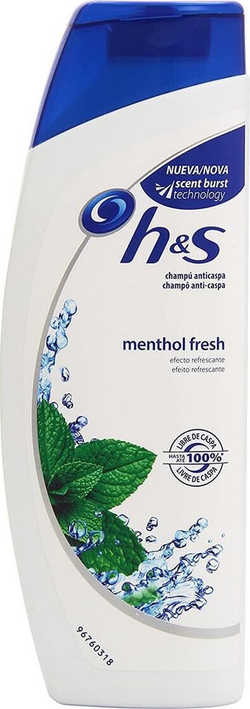 Head and Shoulders Hs Menthol Fresh Anti-Dandruff Shampoo 200ml