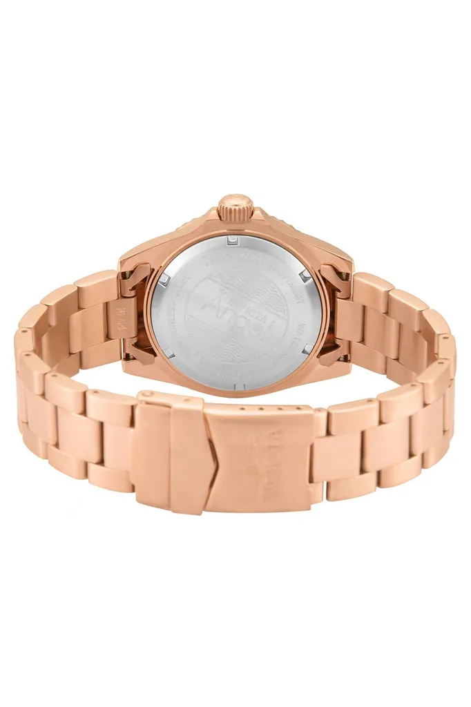 Orologio Donna Invicta 22708 Angel Analogico Rose Gold Acciaio - 4