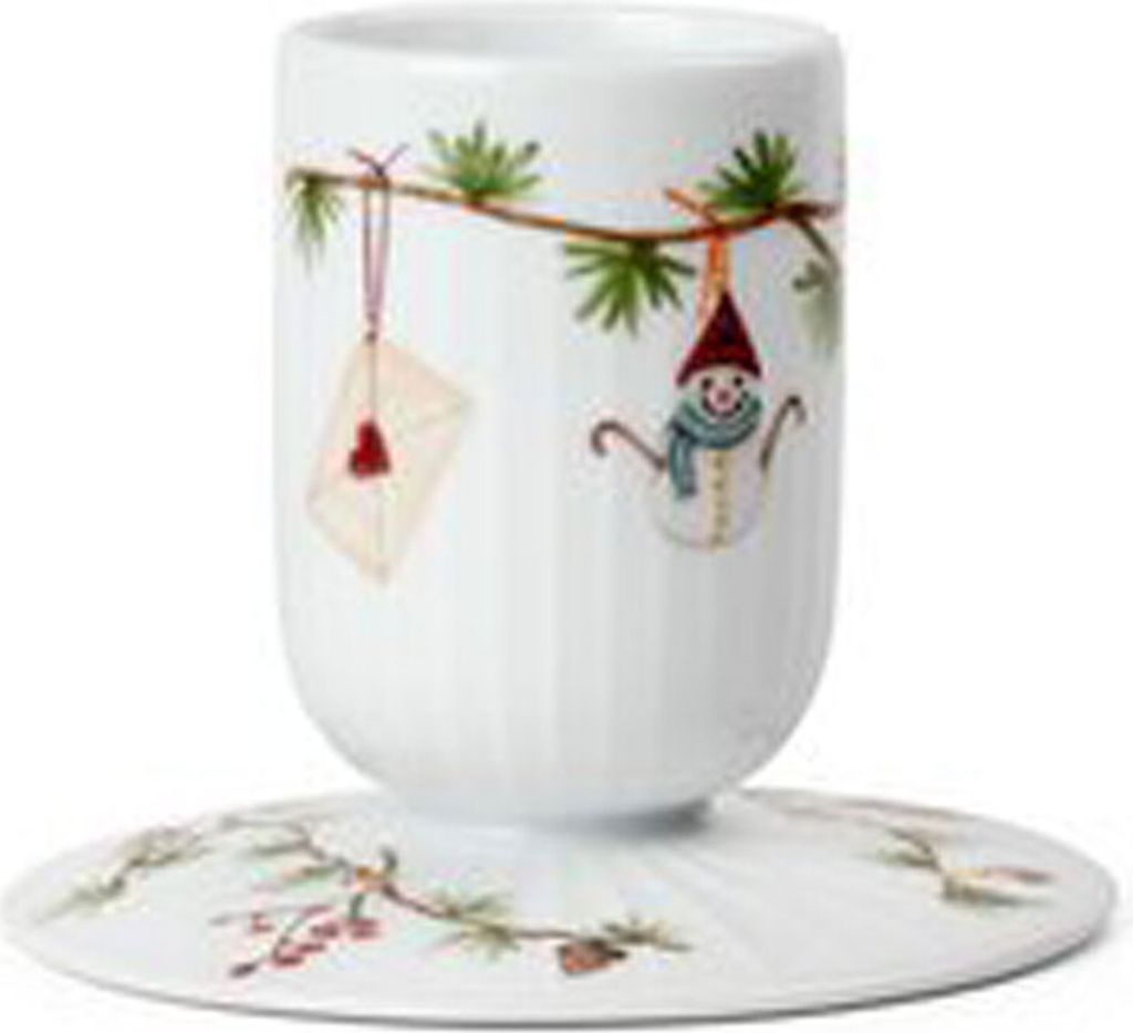 Kähler Design - Hammershøi Christmas Blockkerzenhalter Ø5 Produktbild 1