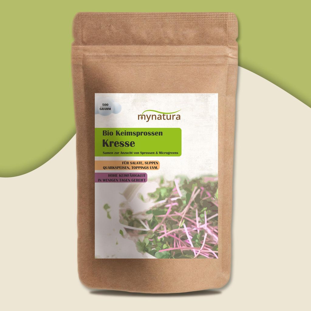 Mynatura Kresse Keimsprossen Gemüse (500g)
