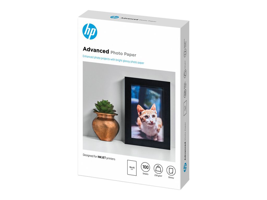 Q8692A HP Fotopapier 10x15cm 100Blatt Obrázek produktu 