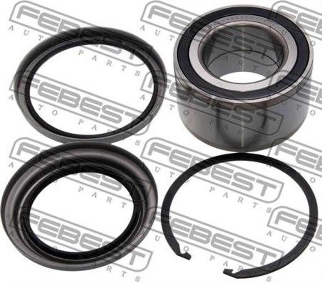 FEBEST DAC54960051-KIT Radlagersatz OE 9008036071 kompatibel mit 4 Runner, Land Cruiser