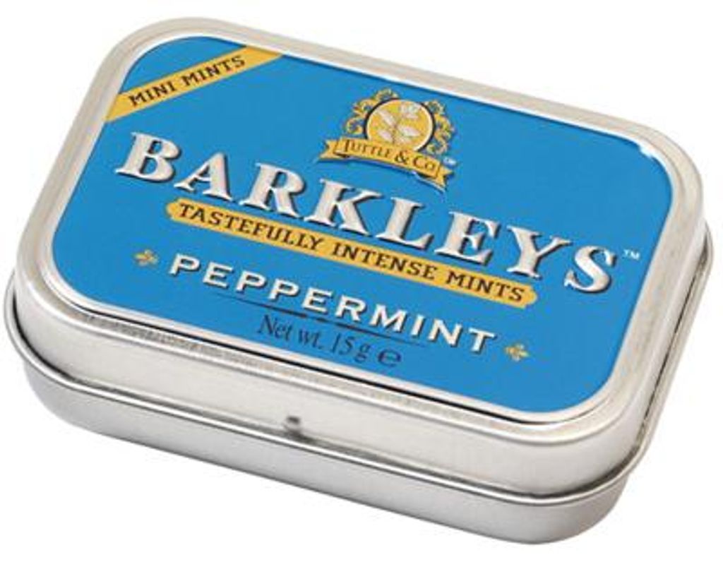Barkleys Mints peppermint sugarfree (15 gr) Productafbeelding 