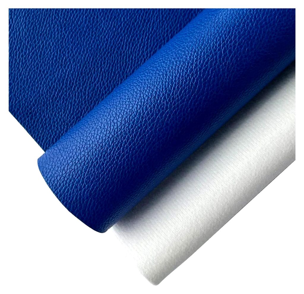 Wasserdichtes Kunstleder 30 x 135 cm, Polsterstoff, Leder Patch, für Sofas, Autositze, Bürostühle, Ledertaschen, Bezugsstoff (Schatz Blau)
