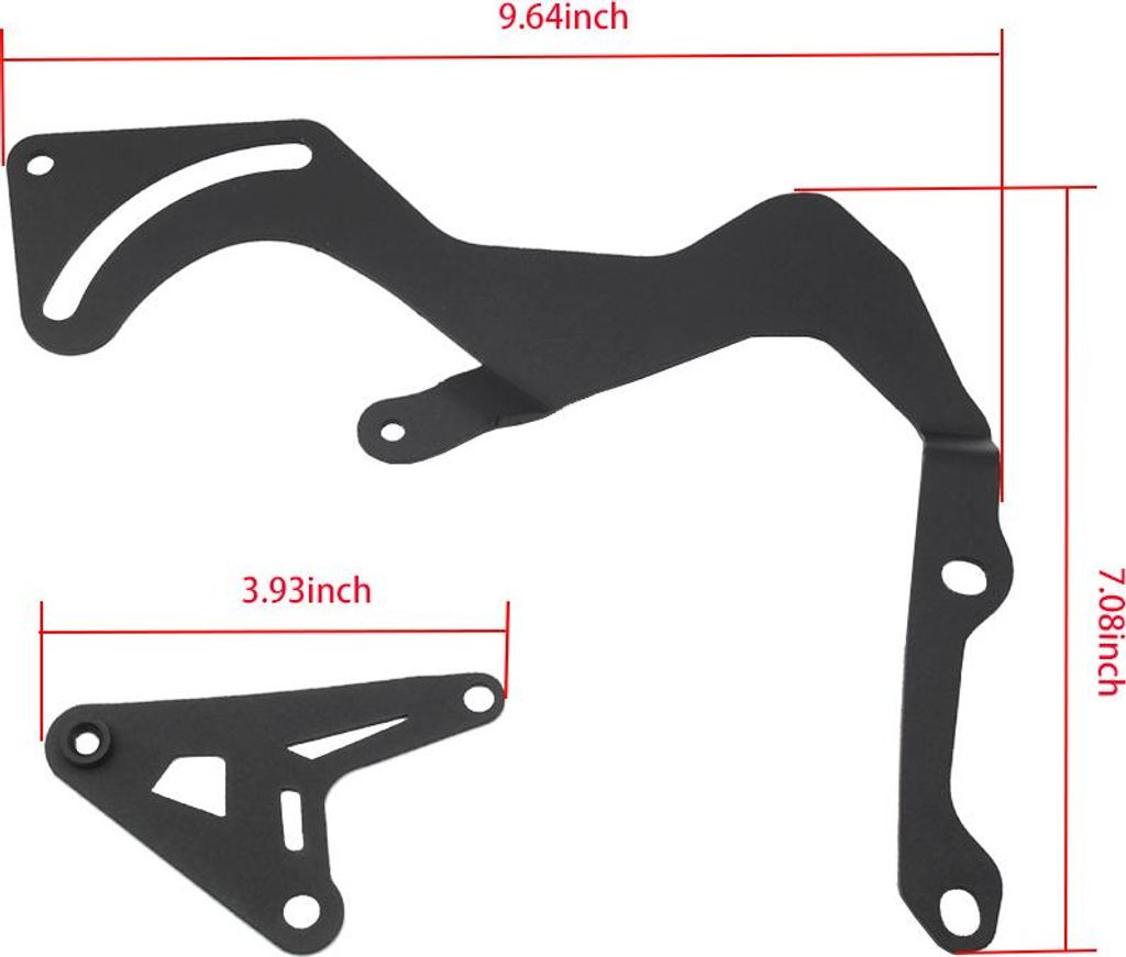Motorrad-Windschutzscheiben-Einstellhalterung, verstärkter Windschutzscheiben-Halterungs-Halterungssatz, Ersatz für 1250