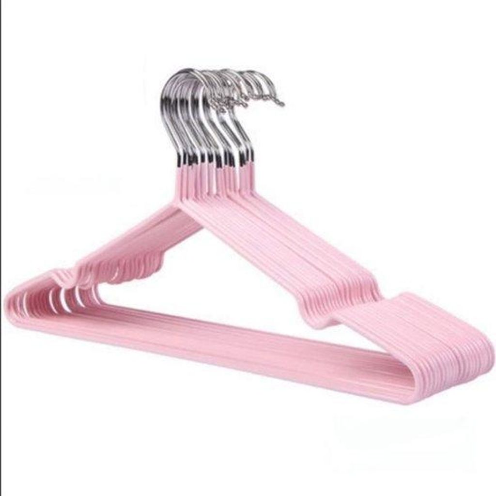 10 Stuks, Metallische Haken, Antislip- Kleberhaken, Raumbewahrende, Robuste, Met Gummi-Bekleideter Steckhaken Für Jacken, Hemden, Kleider, Robuste...