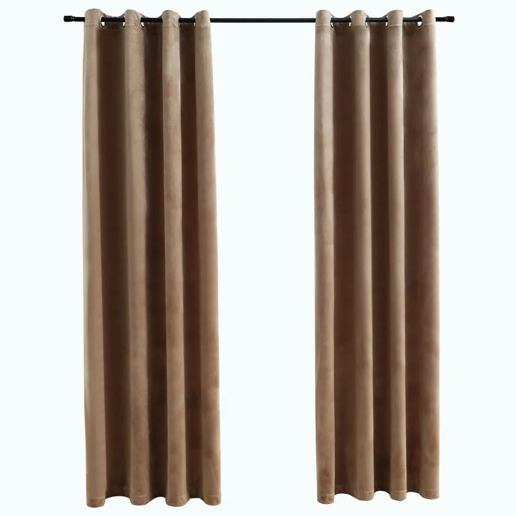 Tende Oscuranti Velluto Beige 140x245 cm: Design e Comfort Termico