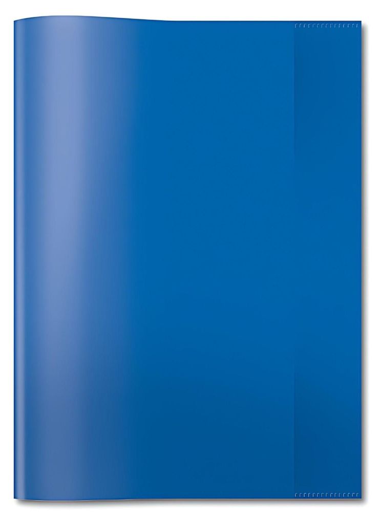 HERMA Heftschoner DIN A4 aus PP transparent blau Produktbild 