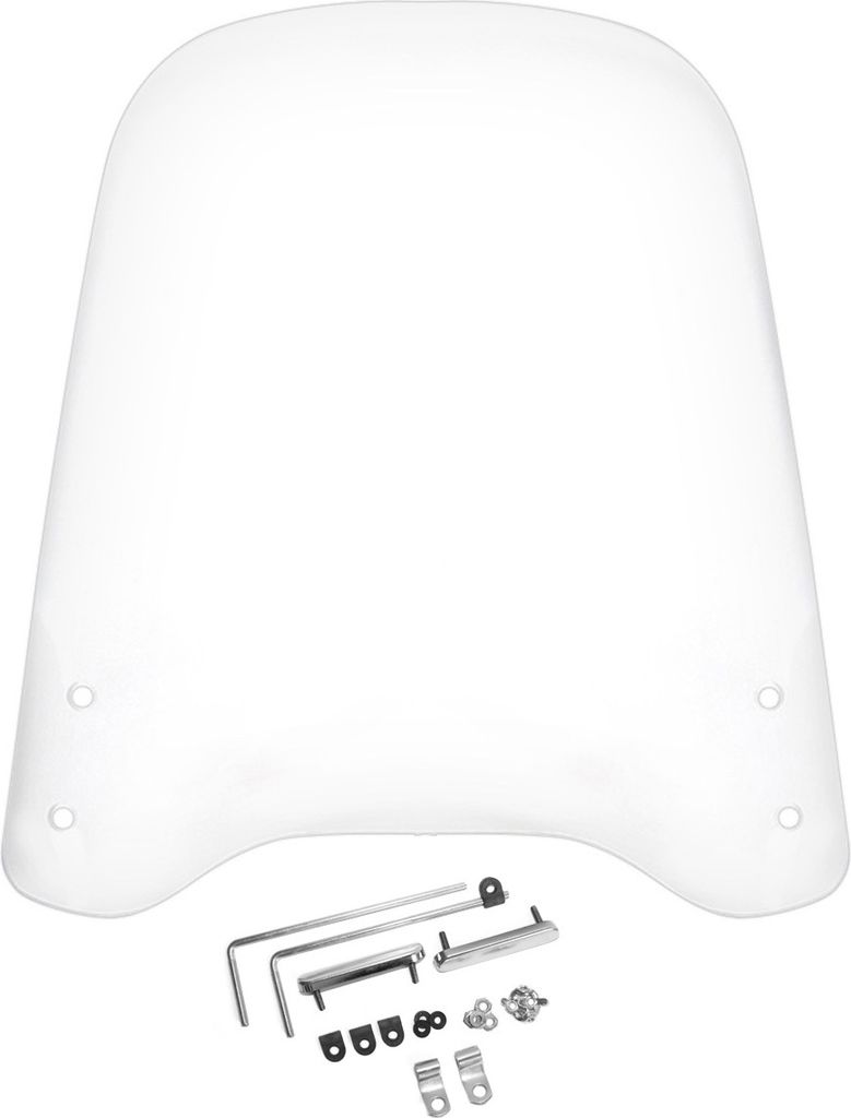 TNT Windschutzscheibe Windschild transparent 320/385 x Produktbild 