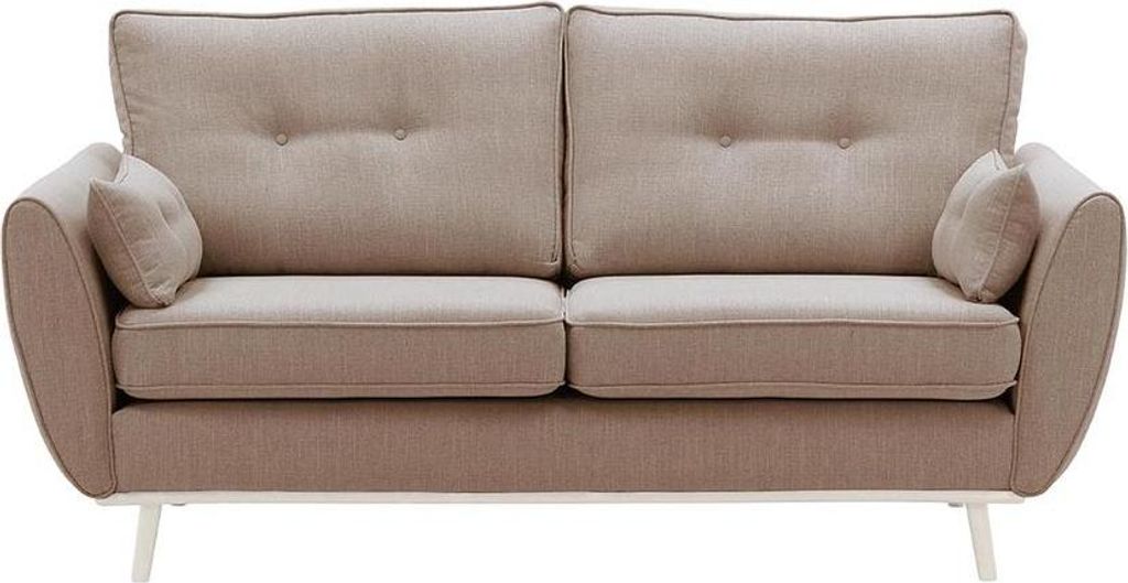 Dreisitzer-Sofa Zinola-Ronda 61-weiß