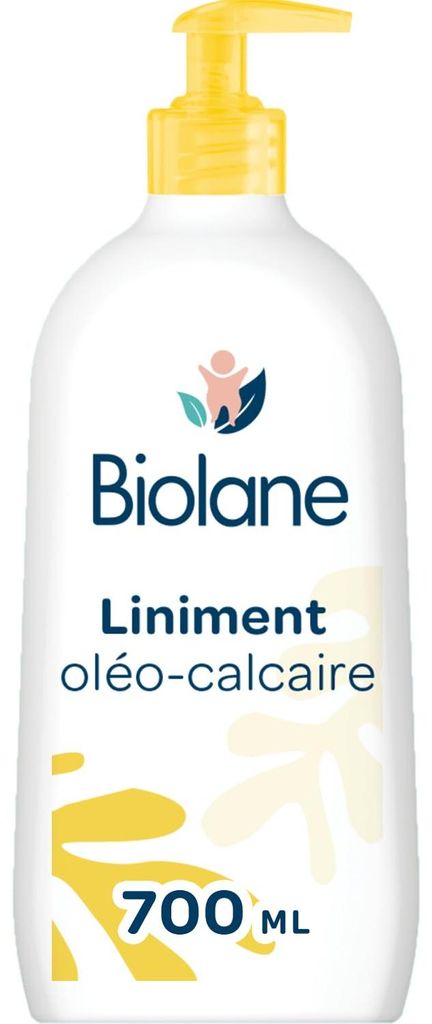 BIOLANE Liniment Oleo Kalk Baby – Reinigungsmittel ohne Ausspülen – 99 % natürlicher Ursprung – empfindliche Haut – reinigt und schützt ...