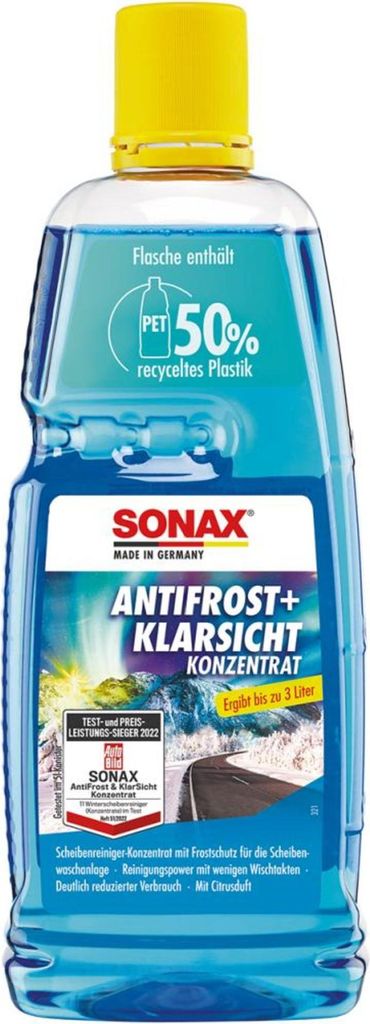 SONAX Winterscheibenreiniger AntiFrost + Klarsicht Produktbild 