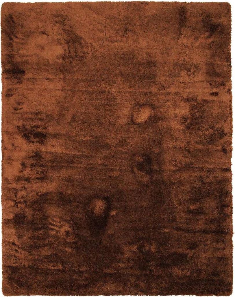Jasnobrązowy bardzo miękki dywan shag 120x160 Zdjęcie produktu 