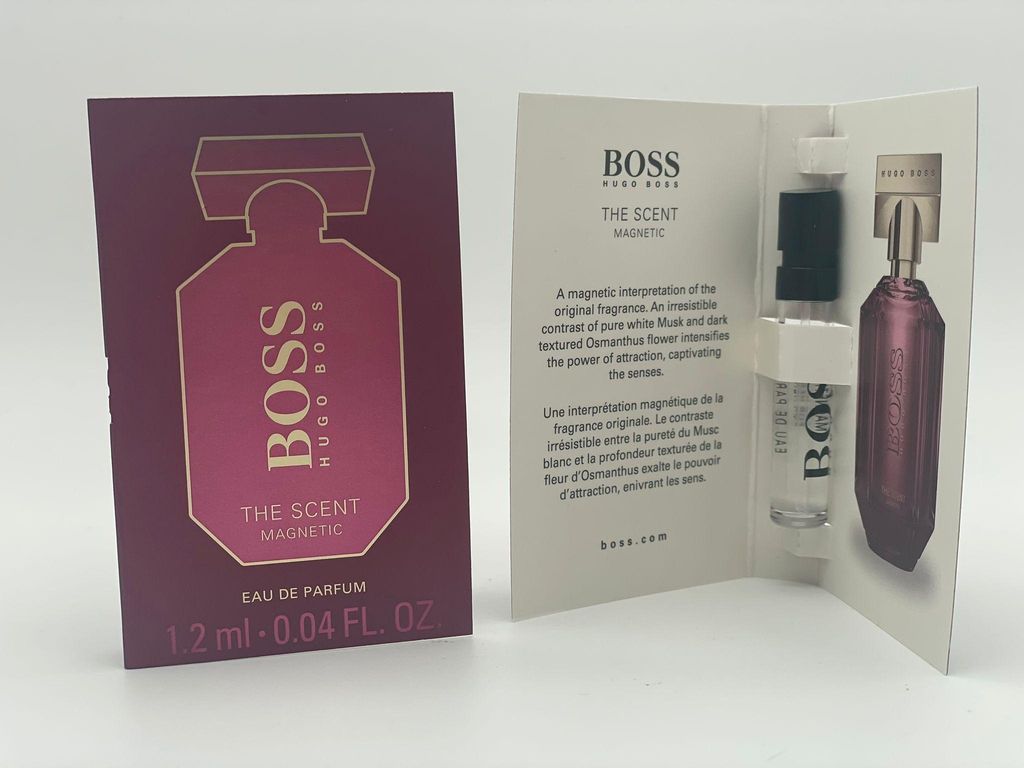 HUGO BOSS THE SCENT MAGNETIC EDP Damen Luxus 2x1,2ml New Parfum