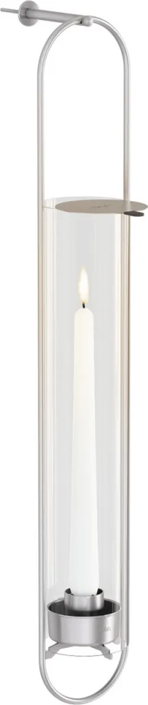 Supporto Parete höfats Argento per CANDELA OVALE 35/55 - Disponibile - 2