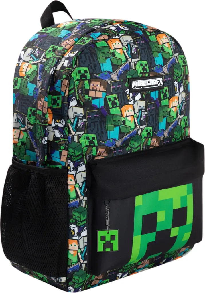 Sac à dos Minecraft multicolore Film NS9338 résistant taille unique - 3