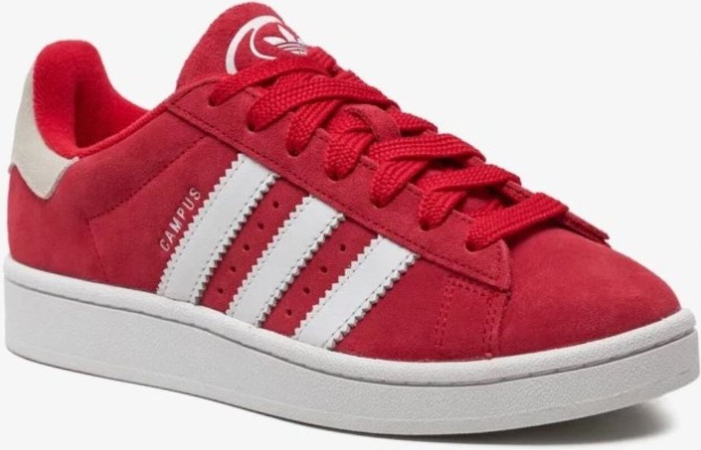 Adidas Campus 00S J in Rot Weiß für Jugendliche – 5 UK - 38 EU - 5.5 US / Red White