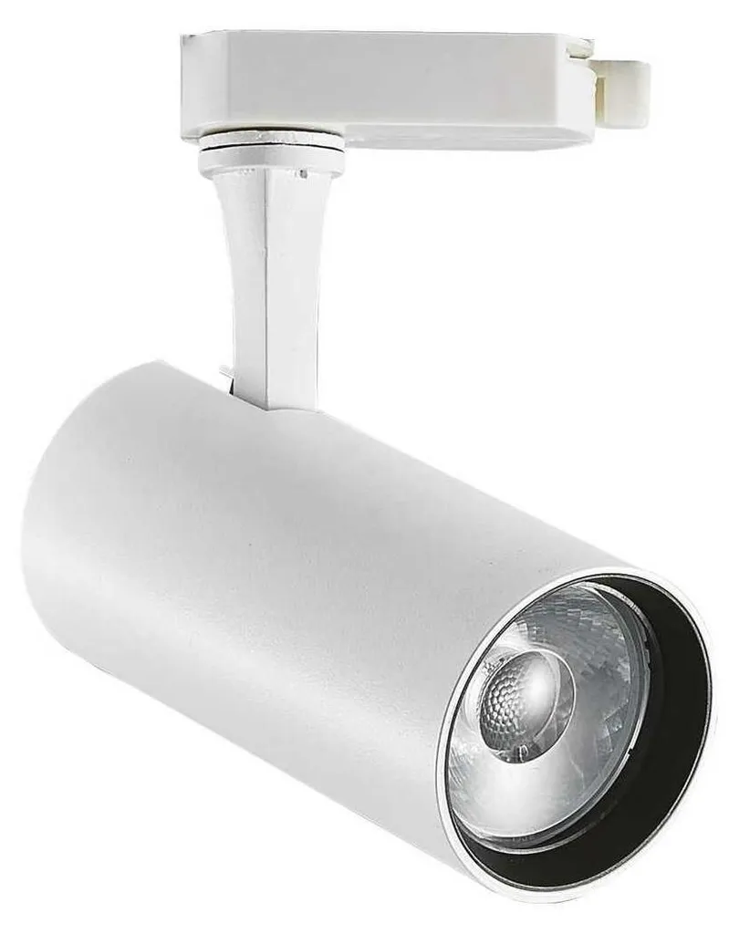 Spot LED 3000K IRC 80 Ideal Lux Fox 15W Haute Luminosité Noir 250434