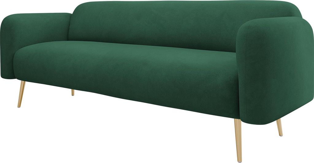 MIRJAN24 Sofa Nami 3, Sofa (Farbe: Uttario Velvet 2952)