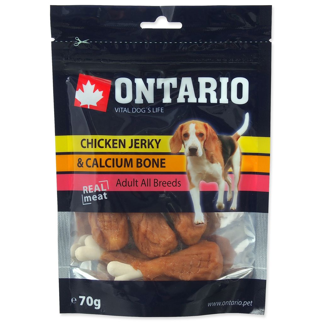 Ontario Huhn-ummantelter Kalziumknochen 70g