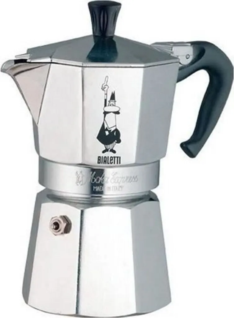 Moka Bialetti 4 Tazze Prezzo Offerta: Caffettiera in Alluminio 190ml