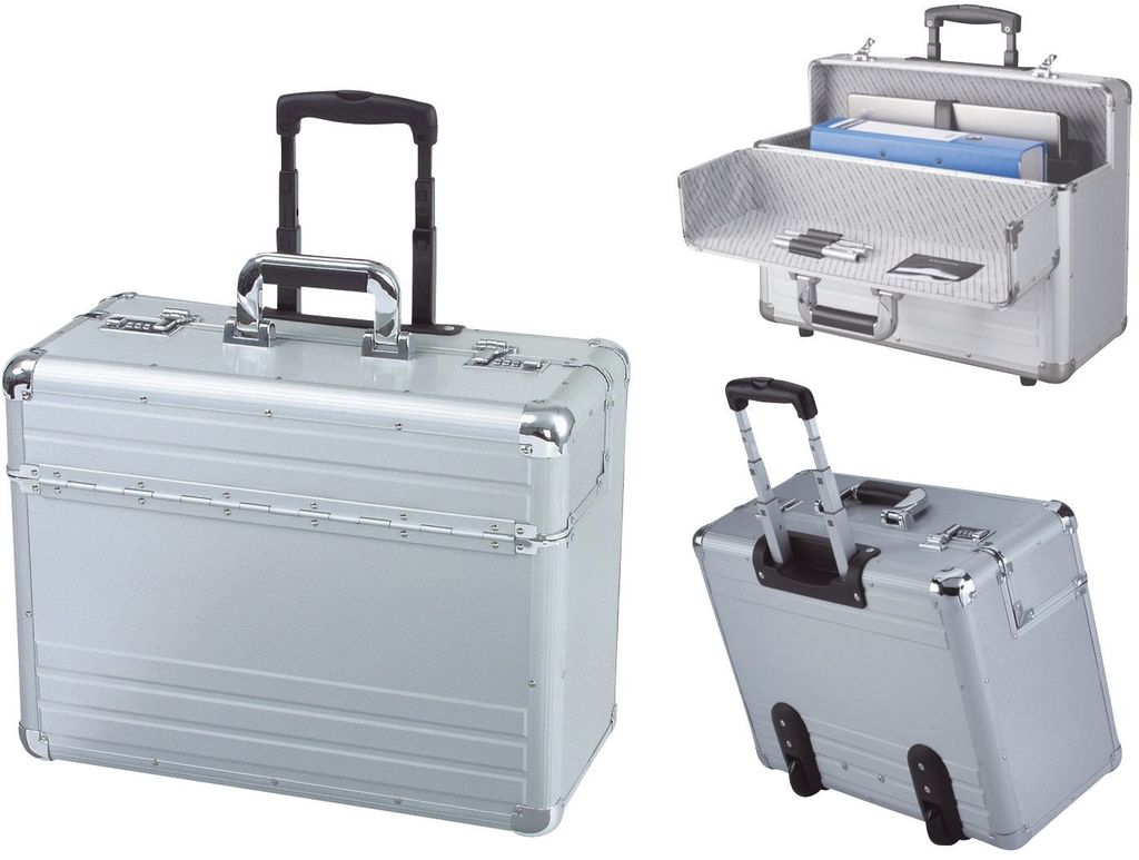 Alumaxx® 45122 Pilotenkoffer OMEGA - silber Immagine del prodotto 